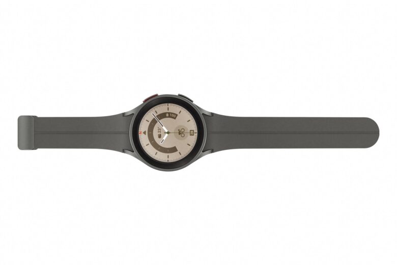 D-Buckle Sportarmband an der Galaxy Watch 5 Pro