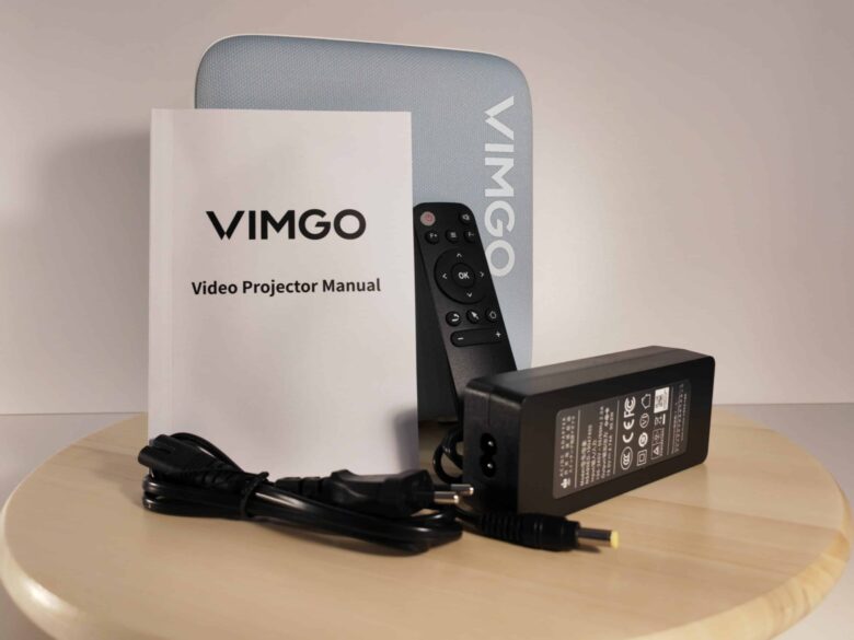 VIMGO P10 side view scope of delivery
