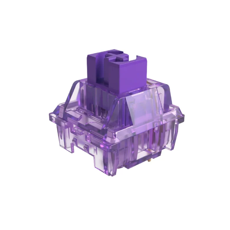 Der CS Jelly Purple Switch aus dem Akko 3068B Plus Test