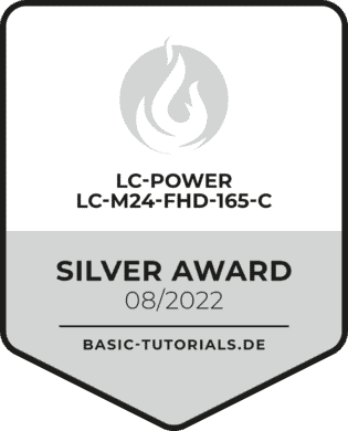 LC-Power LC-M24-FHD-165-C Test: Silver Award