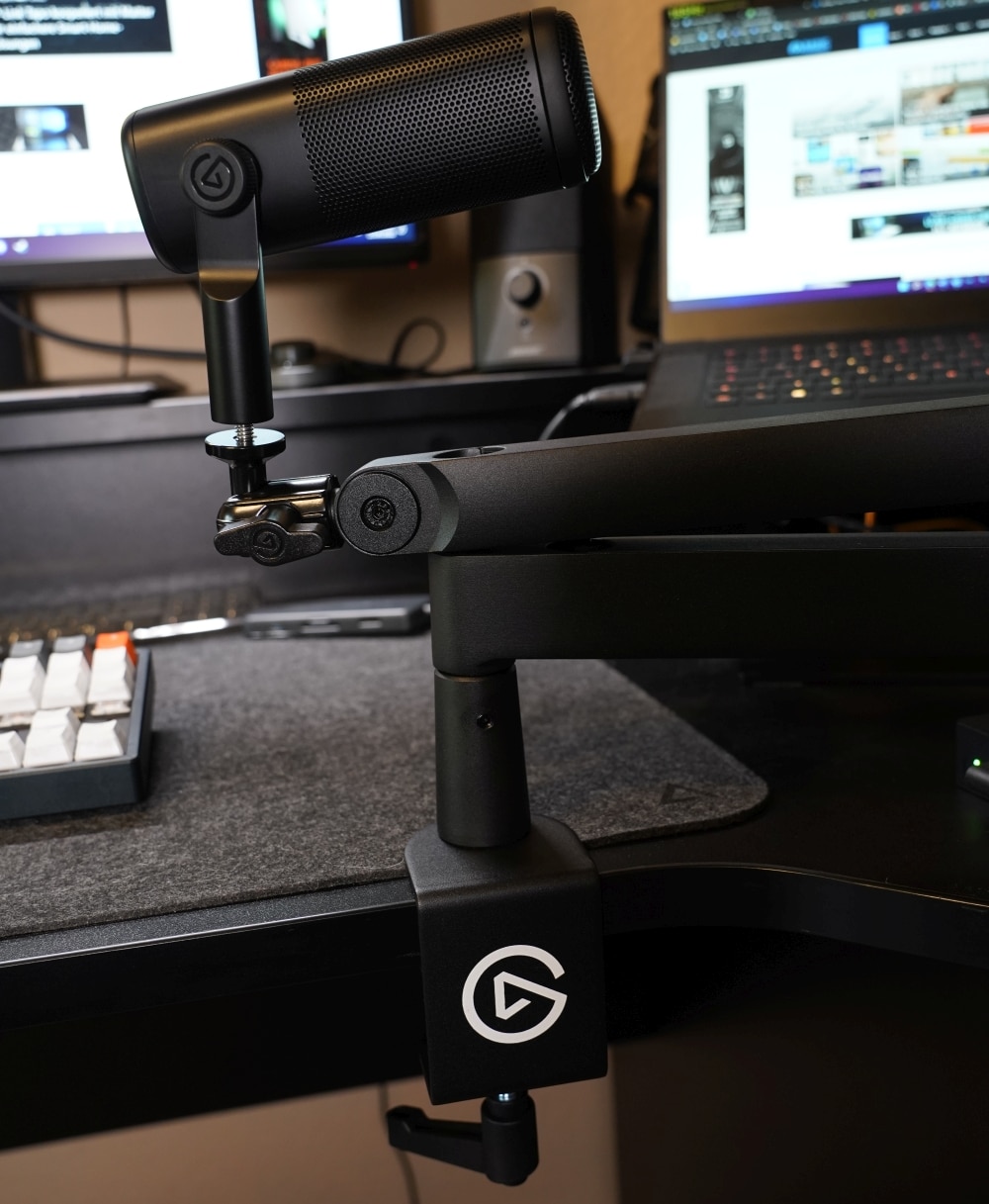 Elgato Wave Mic Arm LP - QUICK and EASY SETUP On Large Desk 