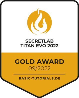 Secretlab Titan Evo 2022 Series Test: Gold Award