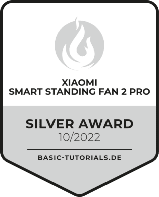 Xiaomi Smart Standing Fan 2 Pro Test: Silver Award