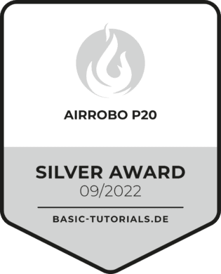 AirRobo P20 Test Silver Award