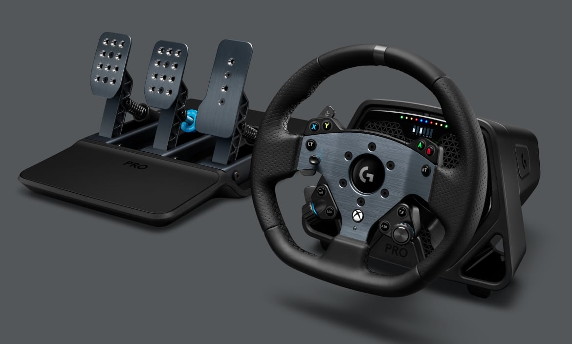 Logitech G stellt PRO Racing Wheel und Pedals für Sim-Racing vor