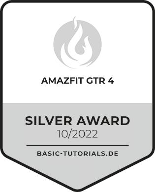 Amazfit GTR 4 Test: Silver Award