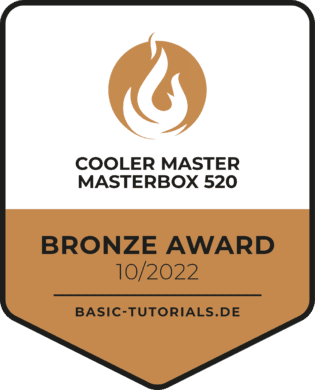 Cooler Master MasterBox 520 Bronze Award