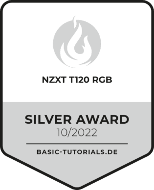 NZXT T120 RGB Silver Award