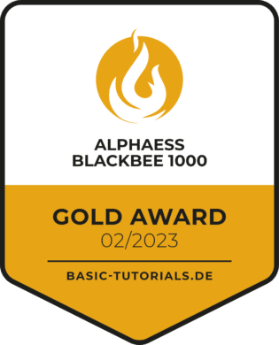 AlphaESS BlackBee 1000 Test: Gold Award
