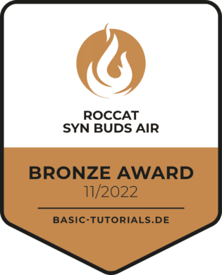 Roccat Syn Buds Air Test: Bronze Award