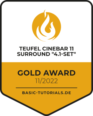 Teufel Cinebar 11 Surround "4.1-Set" Test: Gold Award