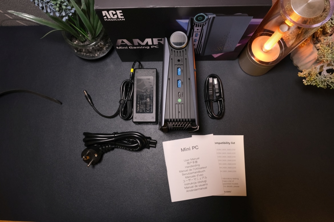 Ace Magician AMR5 in test: A lot of mini, little gaming PC