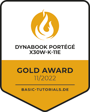 Dynabook Portégé X30W-K-11E Review: Gold Award