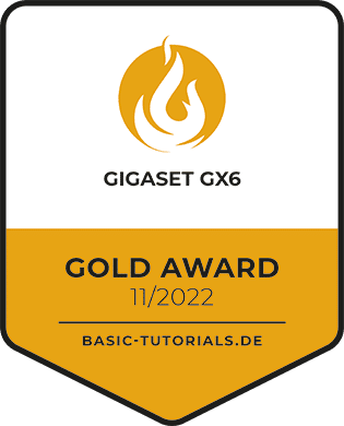 Gigaset GX6 review: Gold Award