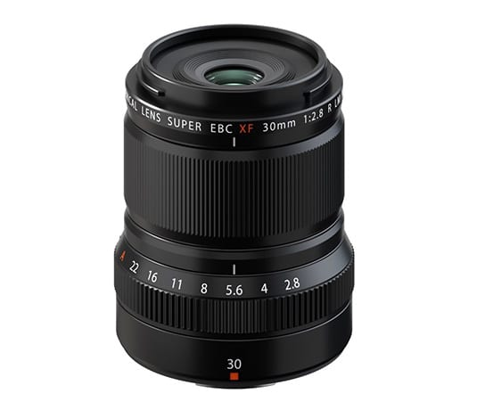 Fujinon XF30mmF2.8 R LM WR Macro: Compact macro lens from Fujifilm
