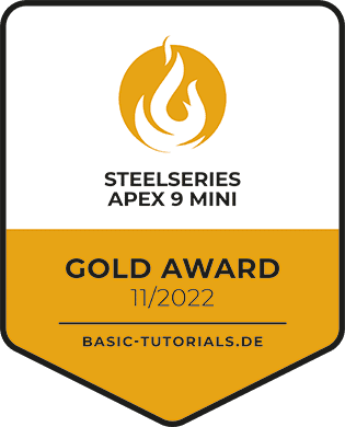 SteelSeries Apex 9 Mini Test: Gold Award