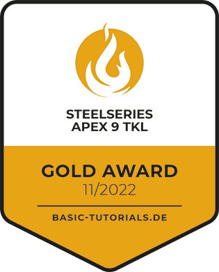 SteelSeries Apex 9 TKL Test: Gold Award