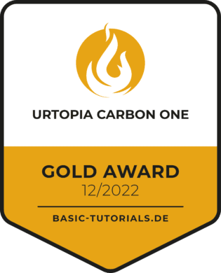 Urtopia Carbon One Test: Gold Award