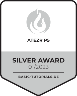 ATEZR P5 Test: Silver Award