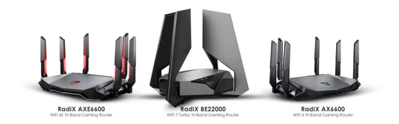 MSI Gaming-Router der RadiX-Serie