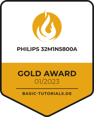 Philips 32M1N5800A Test: Gold Award
