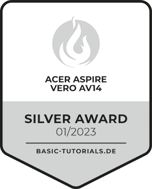 Acer Aspire Vero AV14 Test: Silver Award