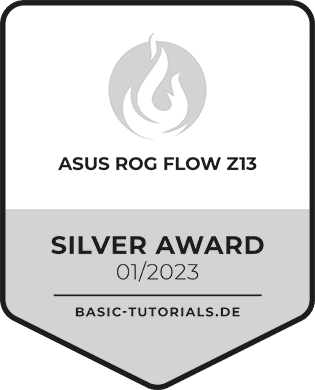 ASUS ROG Flow Z13 Review; Gold Award