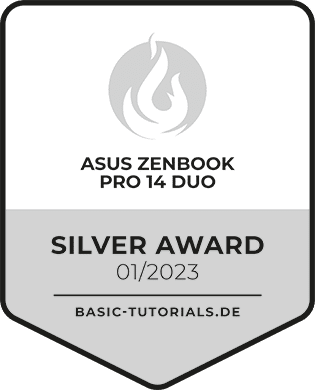 ASUS Zenbook Pro 14 Duo Review: Gold Award