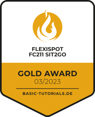 Flexispot FC211 Sit2go Test: Gold Award