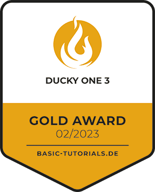 Ducky One 3 Test: Gold Award