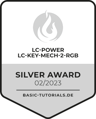 LC-Power LC-KEY-MECH-2-RGB-C-W Test: Silver Award