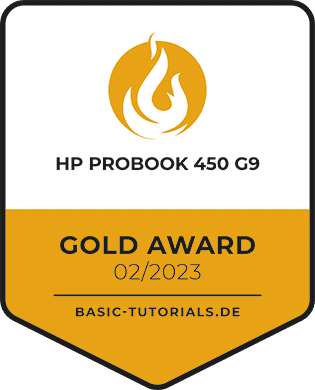 HP ProBook 450 G9 Test: Gold Award