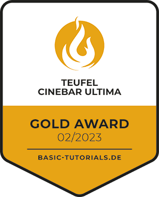 Teufel Cinebar Ultima Test: Gold Award
