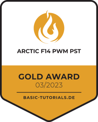 Arctic F14 PWM PST Test Gold Award