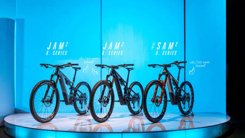 Focus Bikes Jam² 6, Jam² 8 and Focus Sam²