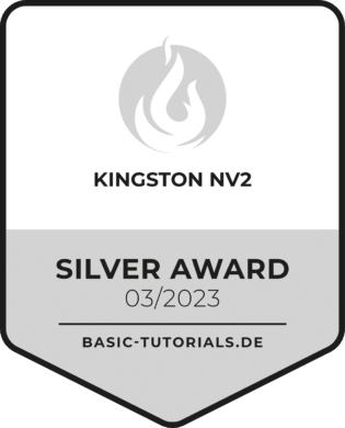 Kingston NV2 Test: Silver Award