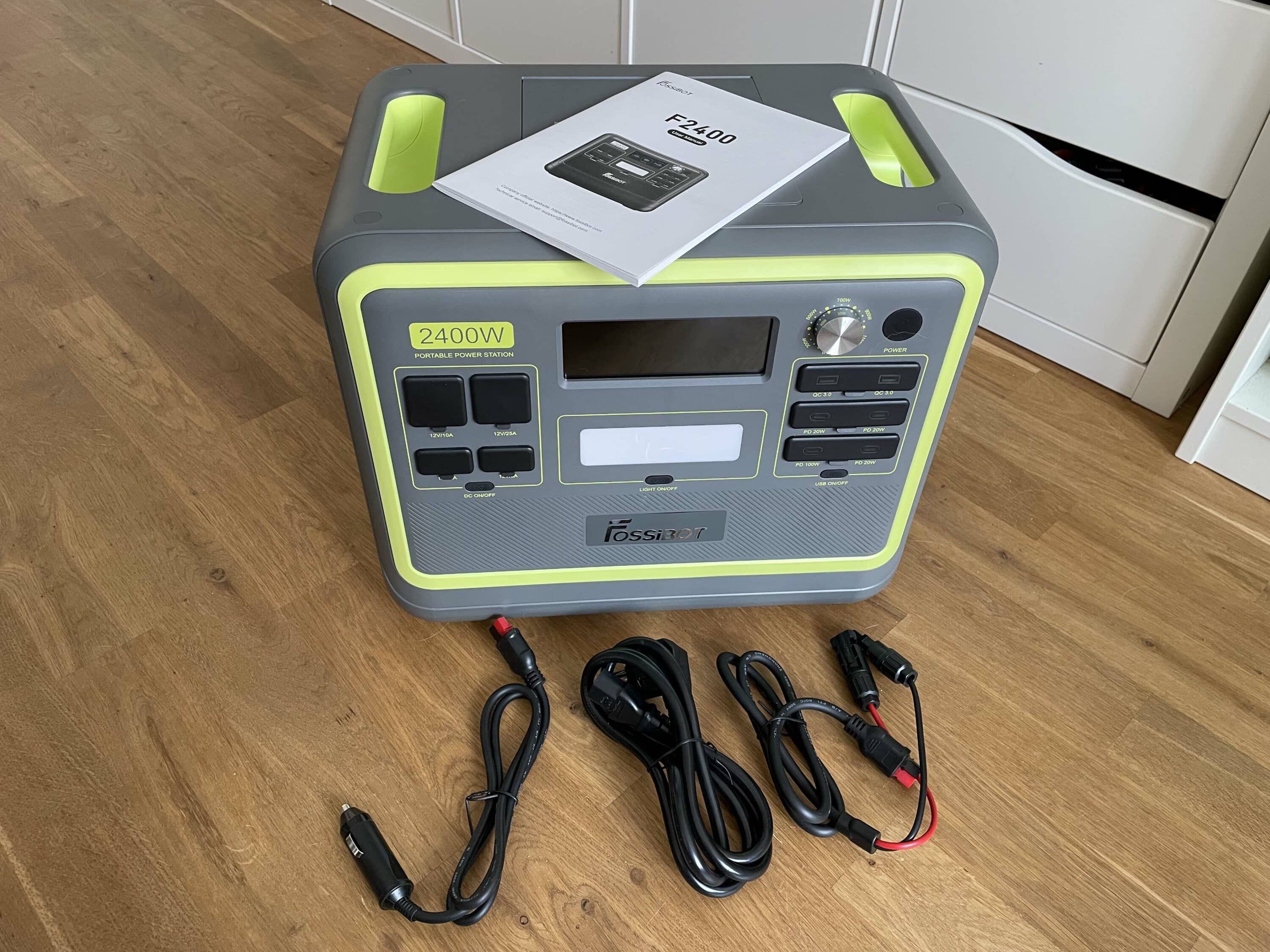 FOSSiBOT F2400 Energizer Portable Power Station 2048Wh LiFePO4 Battery,  2400W Output, 16 Input Ports, Power Adjustment Knob Green From  Romantatech888, $913.87