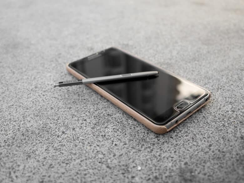 Galaxy Note 5 mit Handy-Stift S-Pen