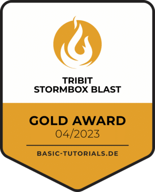 Tribit Stormbox Blast: Gold Award