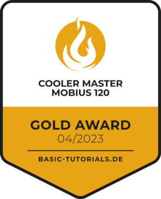 Cooler Master Mobius 120 Gold Award