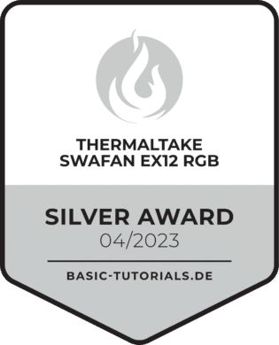 Thermaltake SWAFAN EX12 RGB Silver Award