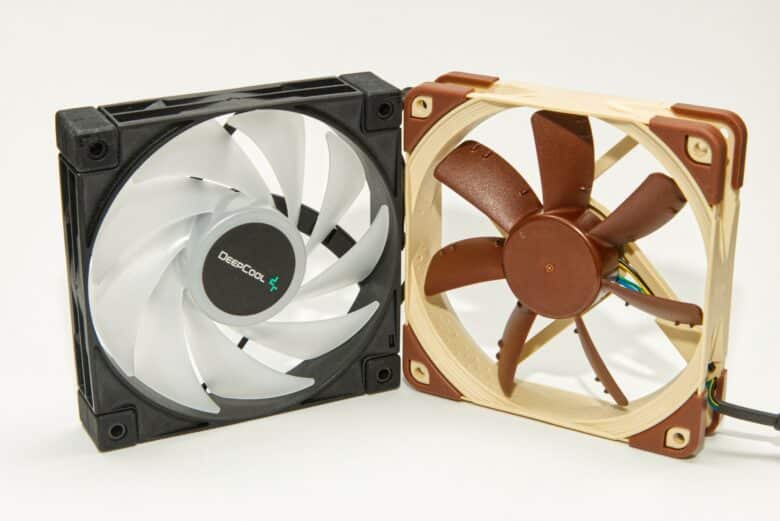 Two computer fans