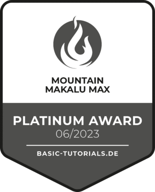 Mountain Makalu Max Test: Platinum Award