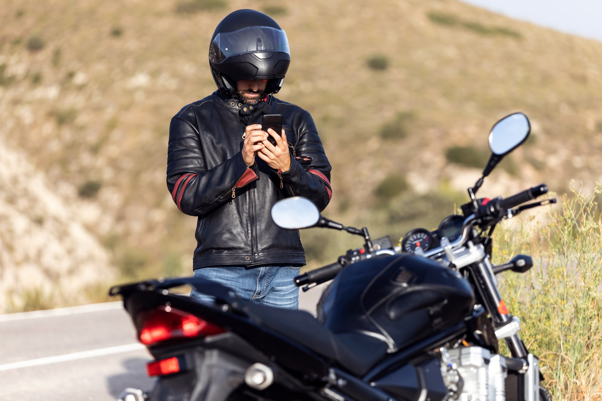 Motorrad-Fahrberichte / Handyhalterung am Motorrad für 10 EURO 