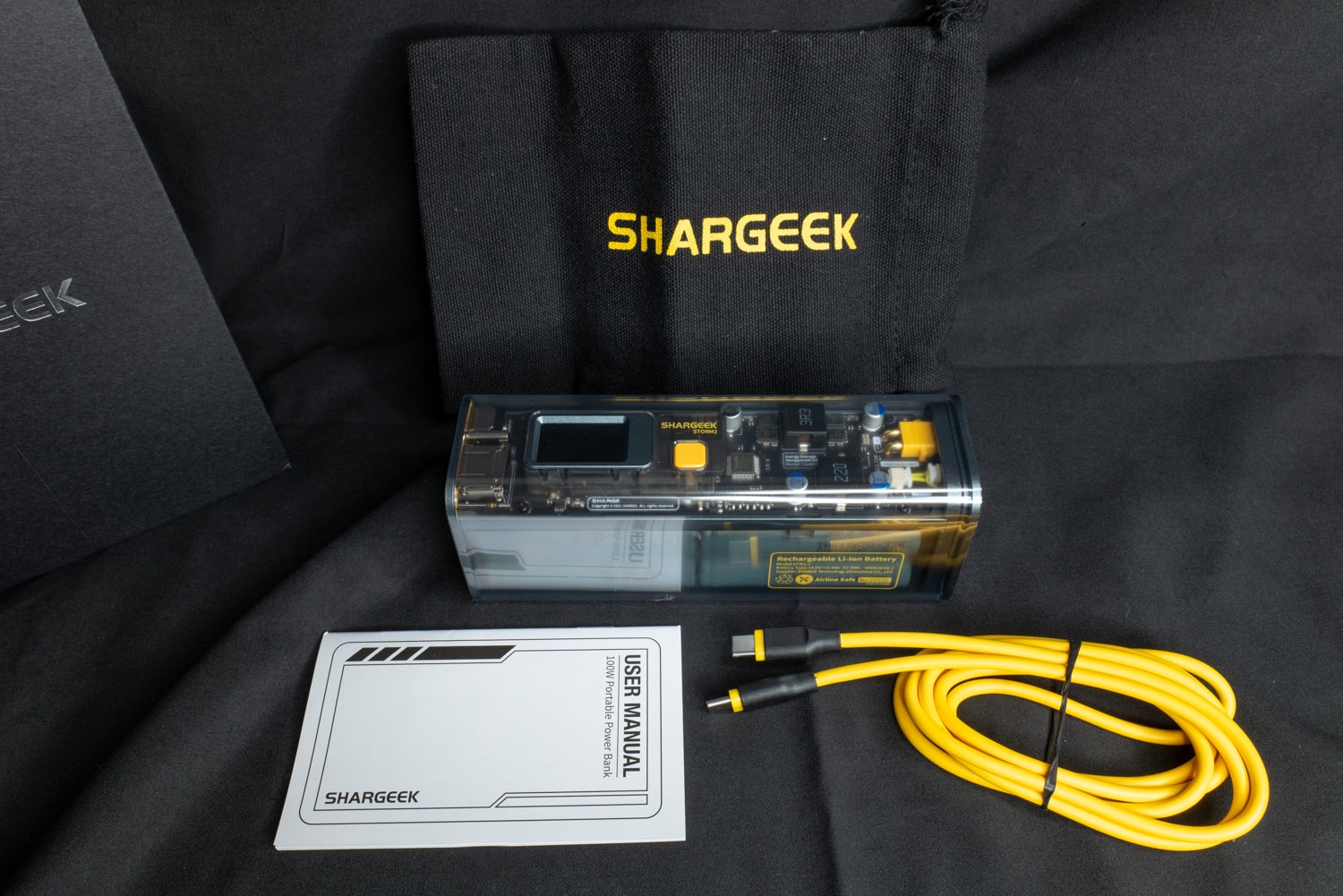 Shargeek 100 test - First laptop powerbank with throughput