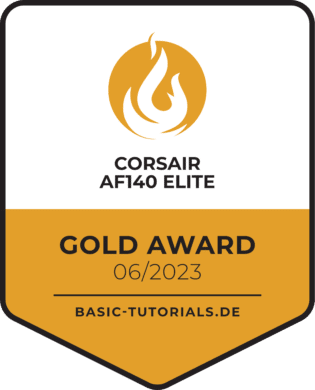 Corsair AF140 Elite Gold Award