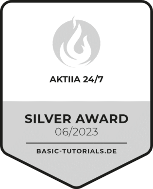 Aktiia 24/7 Test: Silver Award