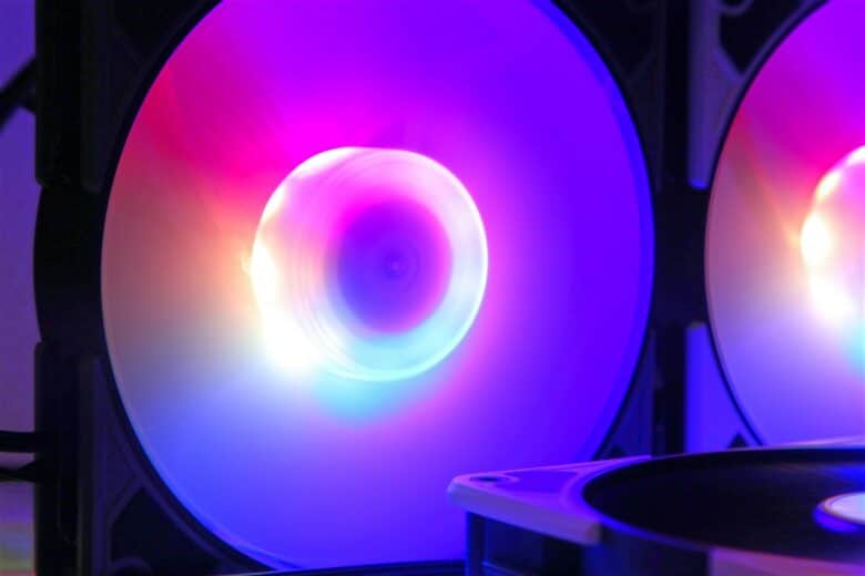 Glowing RGB Fan