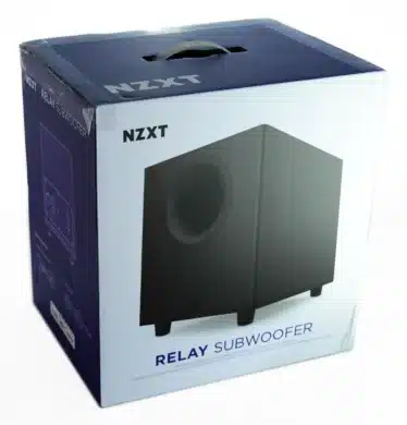 NZXT Relay Audio Subwoofer: Verpackung