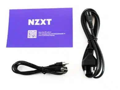 NZXT Relay Audio Subwoofer: Lieferumfang